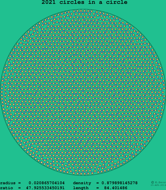 2021 circles in a circle