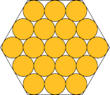 Circles in an regular hexagon